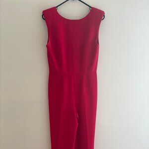 Jay Godfrey Fuschia Sleeveless Romper